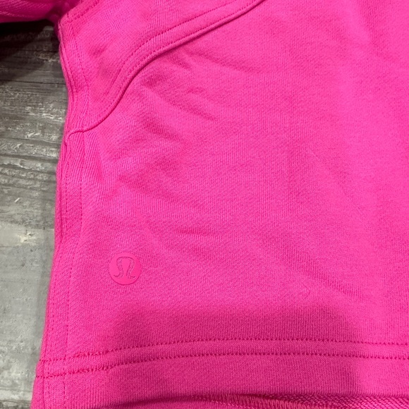 NEW with tags Lululemon All Yours Cropped Hoodie Sonic Pink - Picture 2 of 10